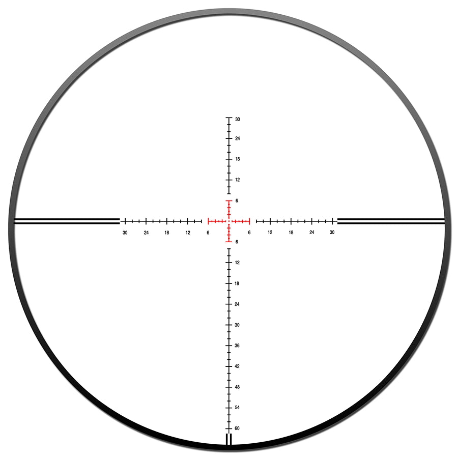 Luneta de óptica compacta DISCOVERYOPT HT 6-24X40SF FFP-MOA Diâmetro: 30 mm