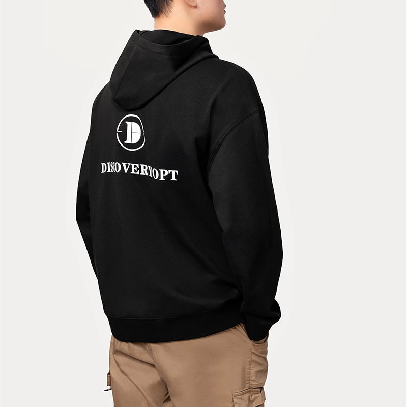 DISCOVERYOPT Men's Hooded Sweatshirt