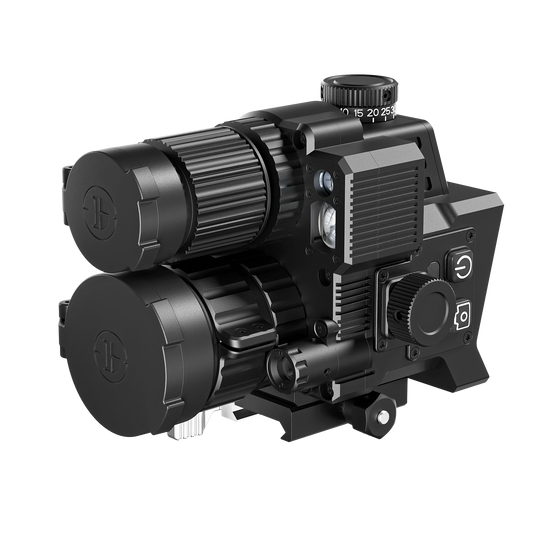 DISCOVERYOPT DNTD225ASBC Therm Night Multispectral Thermal for Hunting | High-Resolution Thermal Optics with Laser Rangefinder & Ballistic Calculator