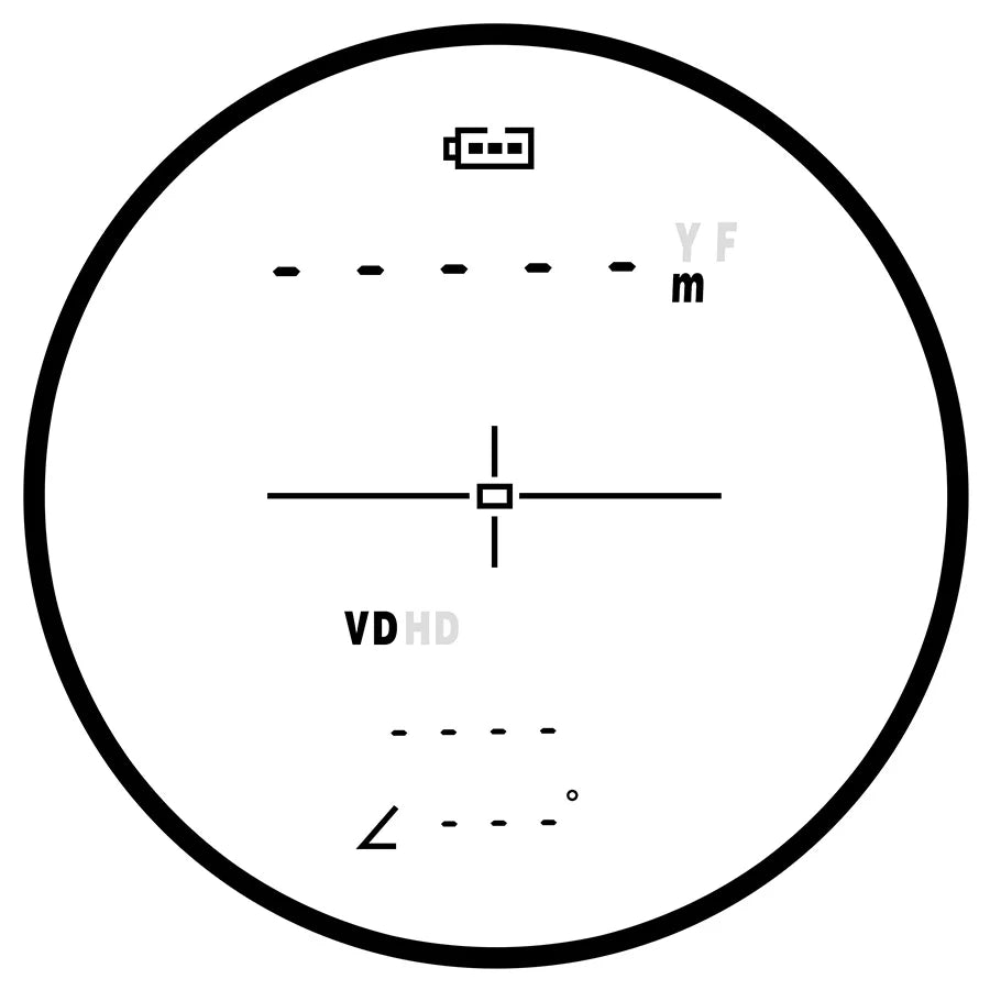 Mini Telêmetro a Laser DISCOVERYOPT para Caça/Golfe 600/800/1200 Jardas - Precisão e Exatidão de um Telêmetro a Laser