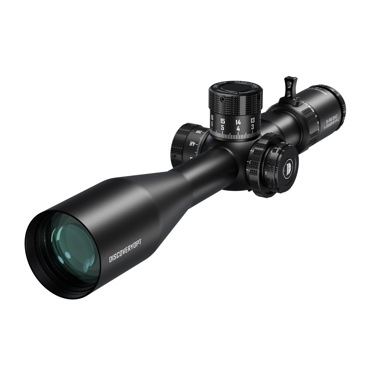 Luneta DISCOVERYOPT ED-PRS GEN II 5-25X56SFIR FFP-MRAD/MOA-ZERO STOP Diâmetro: 34 mm