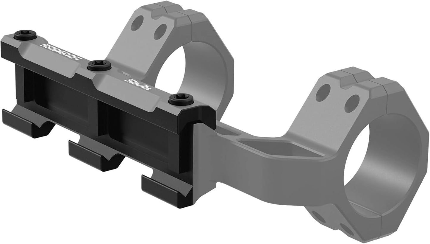 DISCOVERYOPT Cantilever Scope Mounts  | One-Piece 20 MOA 34mm or 30mm Tube for Picatinny Rail