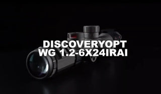 DISCOVERY OPTICS New Tactical Scope WG 1.2-6X24IRAI #Discovery #airgun #scope #riflescope #lpvo