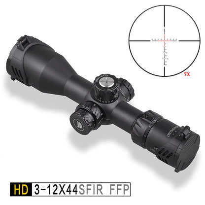 HD 3-12X44SFIR FFP short front optics Scopes