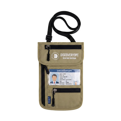 DISCOVERYOPT Passport Holder | Travel Document Wallet