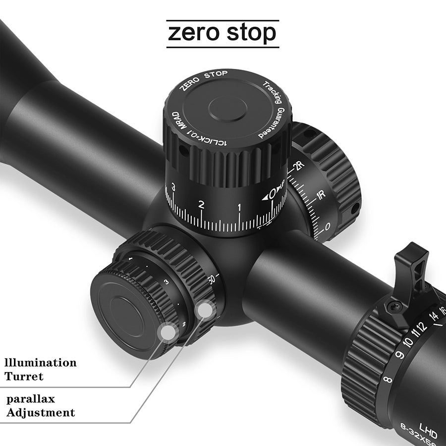 DISCOVERYOPT LHD 8-32X56SFIR FFP-Z-MRAD/MOA Diameter:34MM Optics Scopes