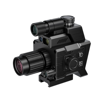 Luneta de Visão Noturna Digital DISCOVERYOPT DND350BC – Óptica de Visão Noturna de Alta Resolução com Telêmetro a Laser e Calculadora Balística