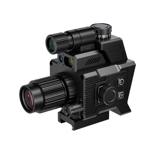 Luneta de Visão Noturna Digital DISCOVERYOPT DND350BC – Óptica de Visão Noturna de Alta Resolução com Telêmetro a Laser e Calculadora Balística