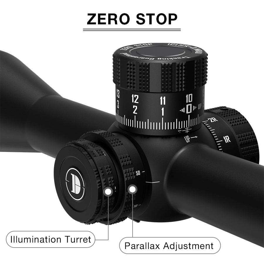 Luneta DISCOVERYOPT ED-ELR GEN II 5-40X56SFIR FFP-MRAD/MOA-Z Diâmetro: 35 mm 