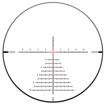 Luneta DISCOVERYOPT ED-ELR GEN II 5-40X56SFIR FFP-MRAD/MOA-Z Diâmetro: 35 mm 