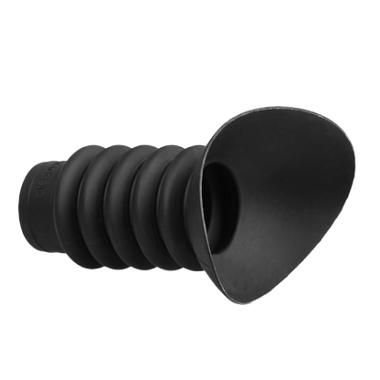 Protetor ocular de borracha DISCOVERYOPT | Extensor de lente ocular | Diâmetro externo: 38-48 mm