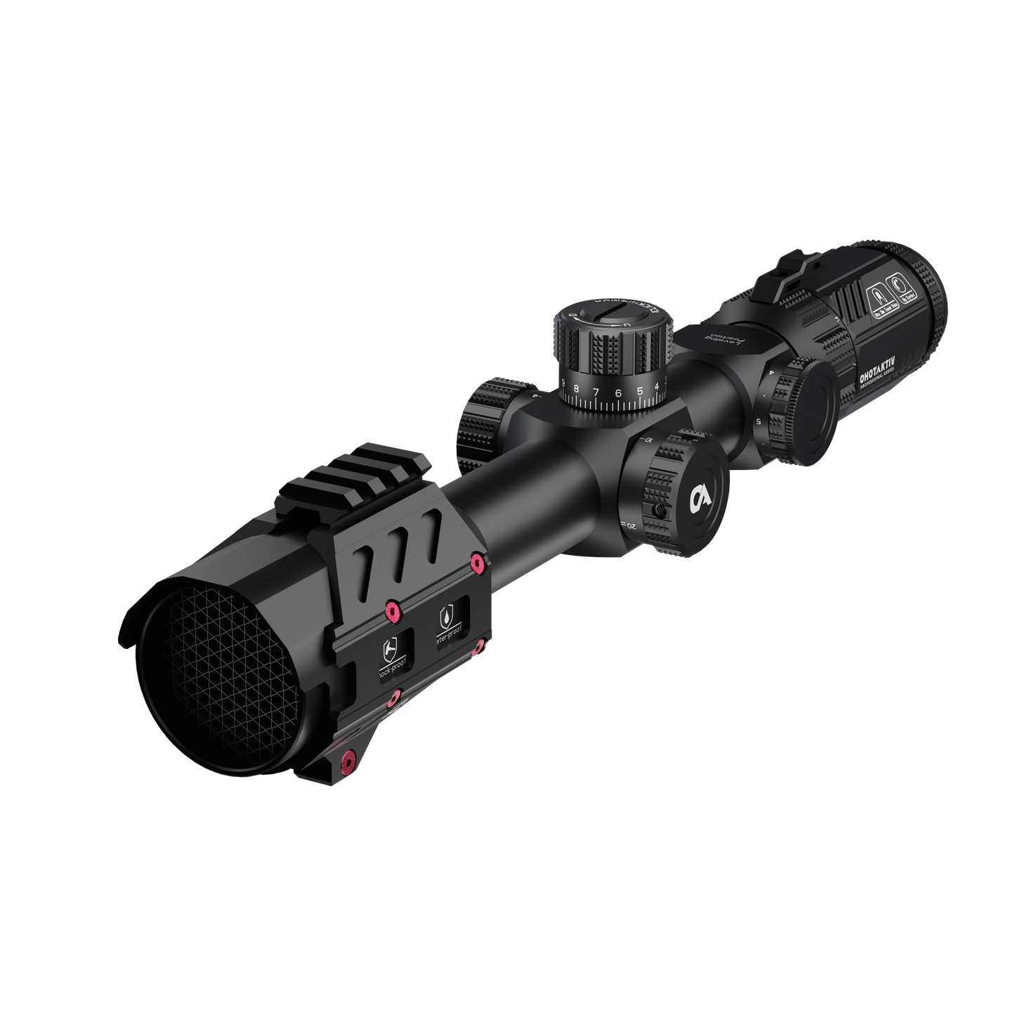 Luneta DISCOVERYOPT HS 4-16X44SFIR FFP-MOA Diâmetro: 30MM com óptica antichoque