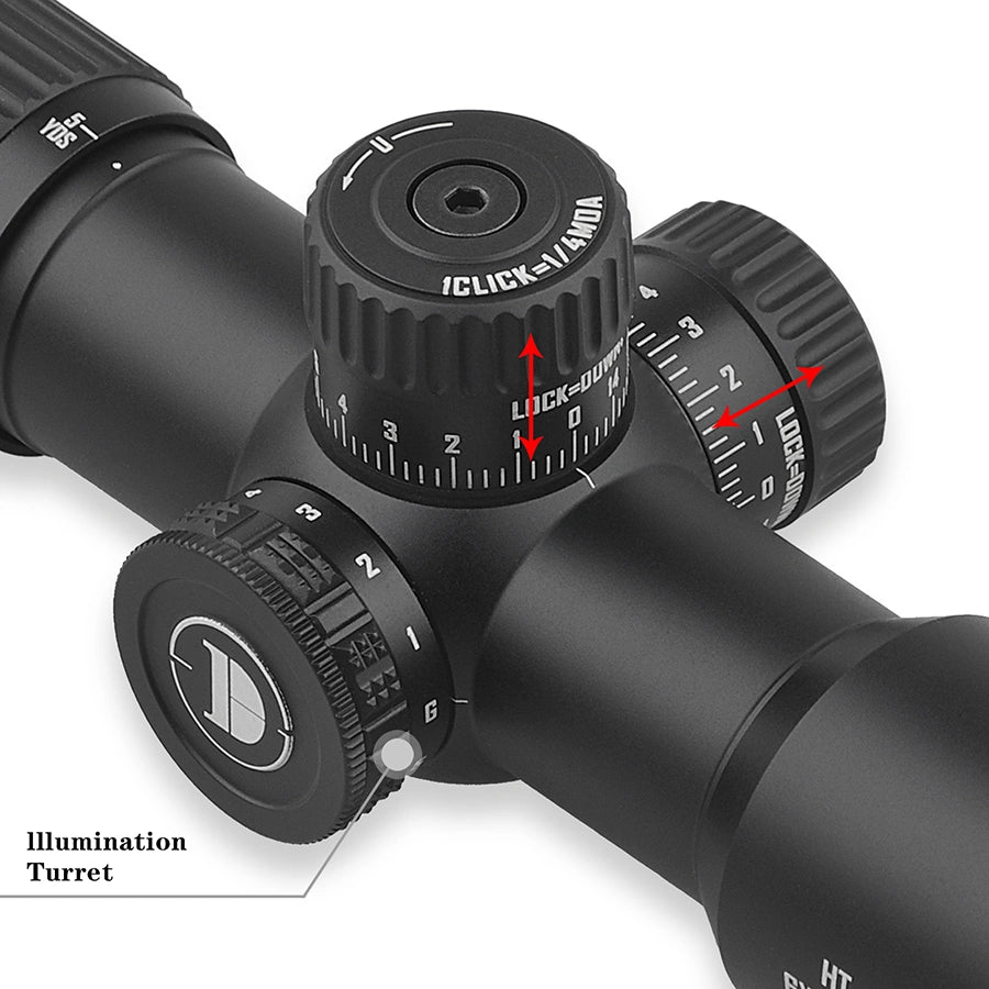 DISCOVERYOPT HT 6X24AOE-SFP-MOA Diameter:30MM Short Optics Scope