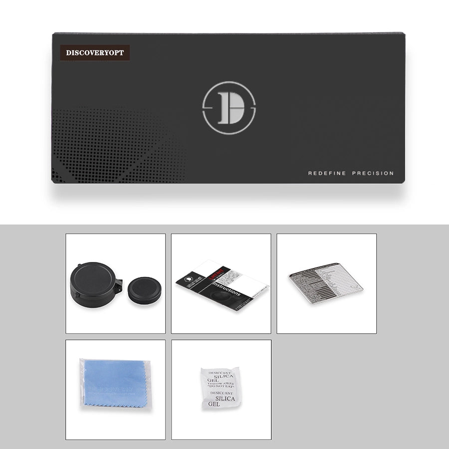 Luneta DISCOVERYOPT HT 6X24AOE-SFP-MOA Diâmetro: 30 mm com óptica curta