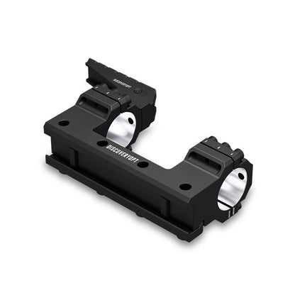 DISCOVERYOPT 0 MOA Heavy Duty Cantilever Scope Mount, Picatinny One-Piece Base with Integrated Top Rail - Fits 30mm/34mm Tubes, 1.18"/1.5" Center Height