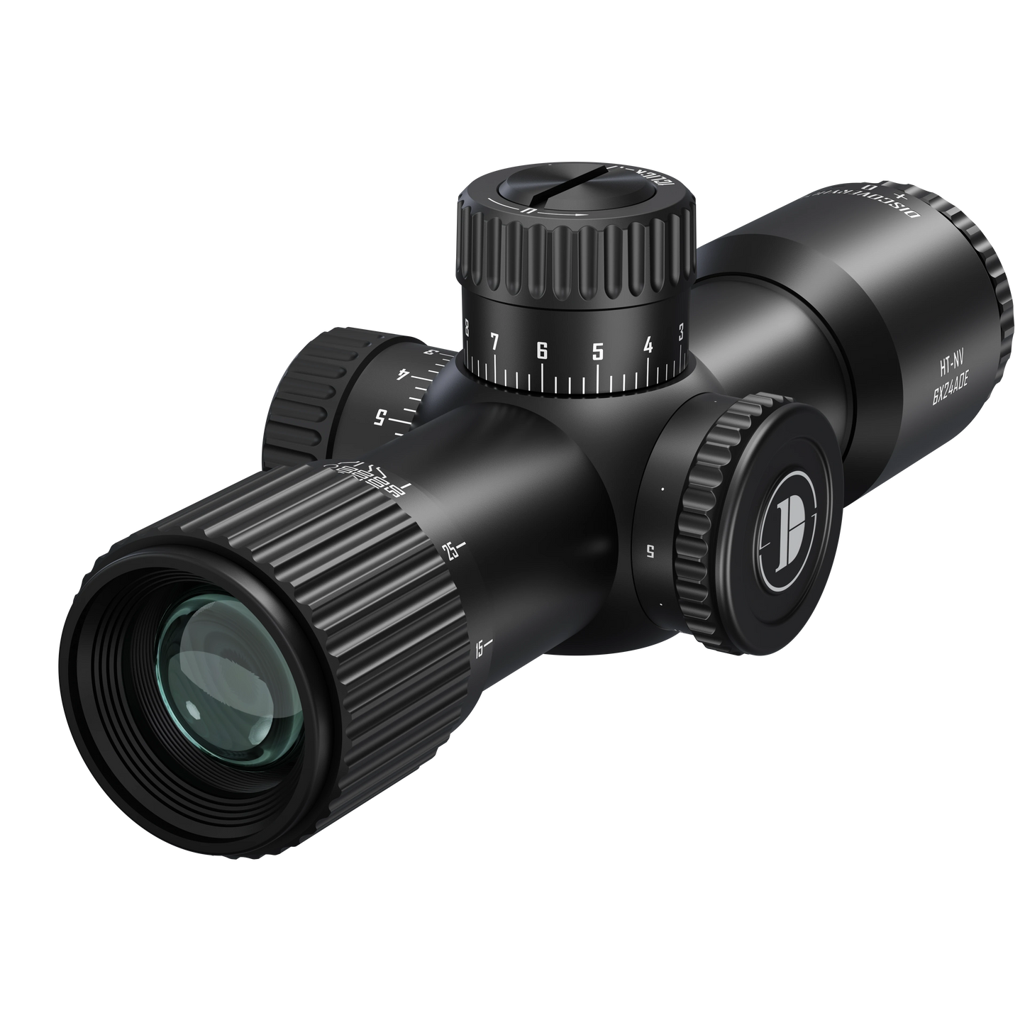 Luneta DISCOVERYOPT HT 6X24AOE-SFP-MOA Diâmetro: 30 mm com óptica curta