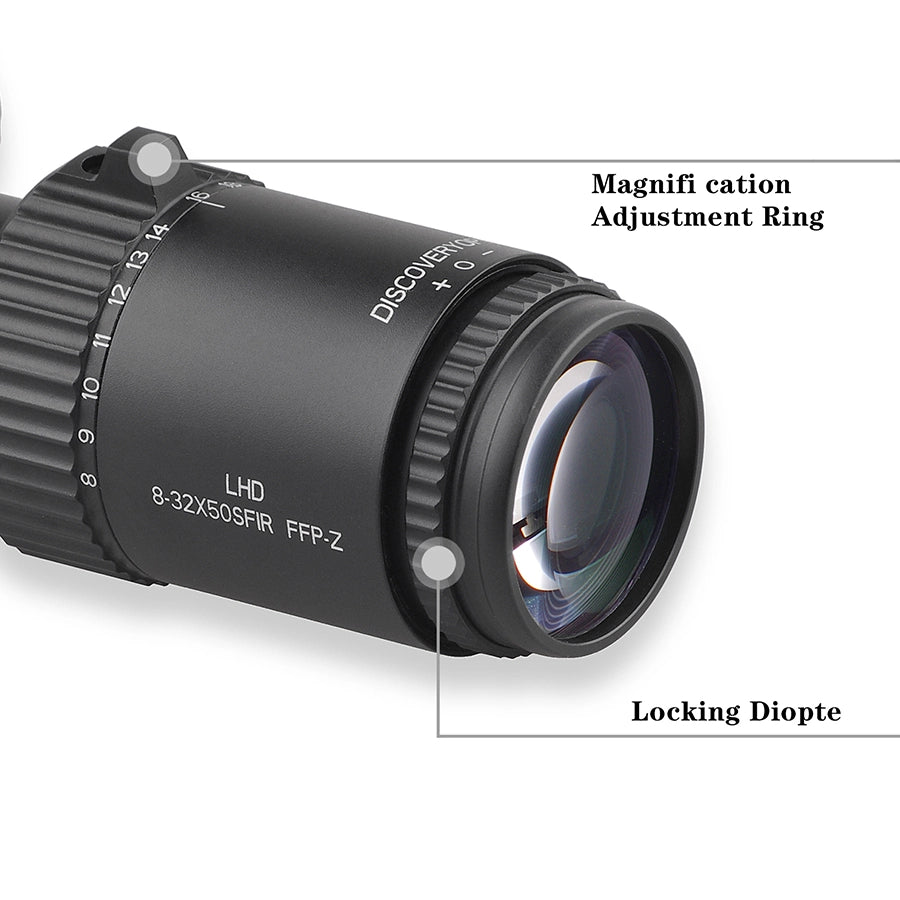 DISCOVERYOPT LHD 8-32X50SFIR SFP-L-MOA Tube Diameter:30MM Optics Scopes