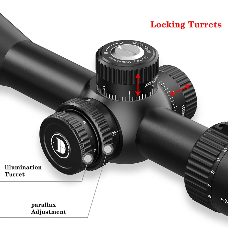 DISCOVERYOPT LHD 6-24X50SFIR FFP-Z/L Diameter:30MM Optics Scopes