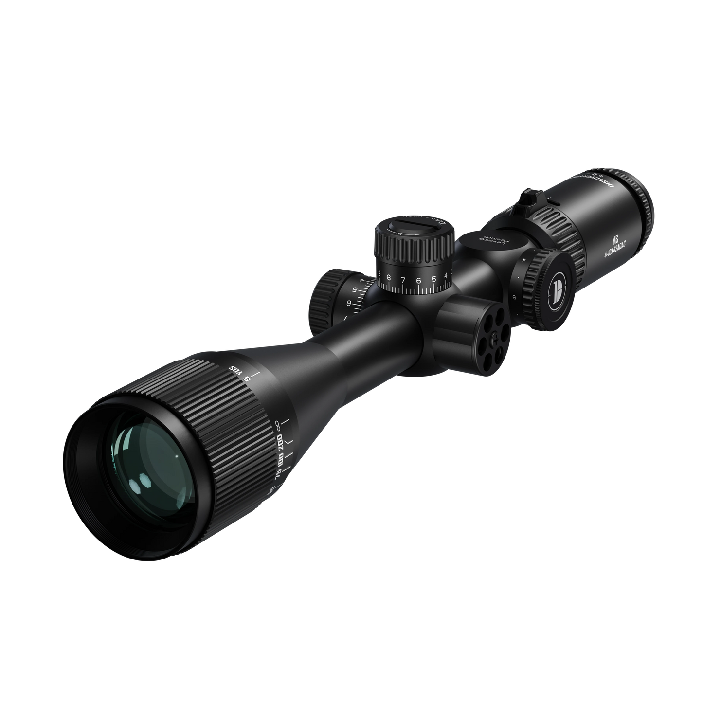 Luneta DISCOVERYOPT MS 4-16X42AOAC SFP-MOA Diâmetro: 25,4 mm 