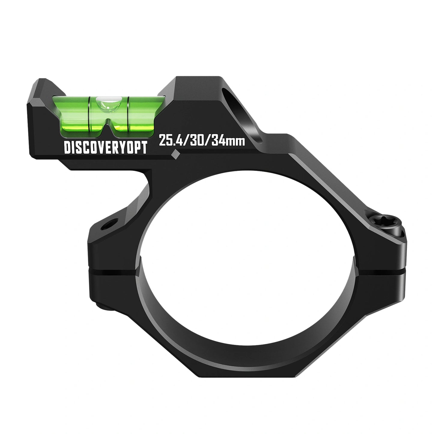 DISCOVERYOPT Multi-Compatible Scope Bubble Level | Fits 25.4mm/30mm/34mm Tubes | Precision Alignment Tool