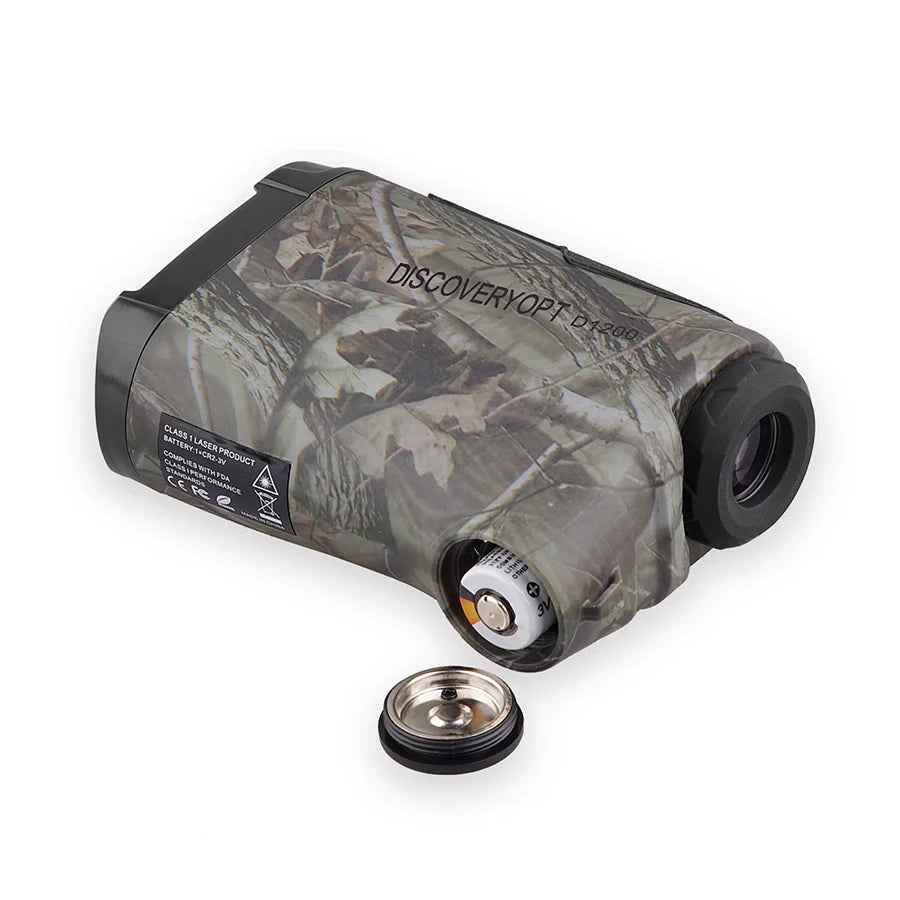 DISCOVERYOPT Hunting/Golf Camouflage Rangefinder 600/800/1200/2000/4000 Yards - Precision and Accuracy of Laser Rangefinder