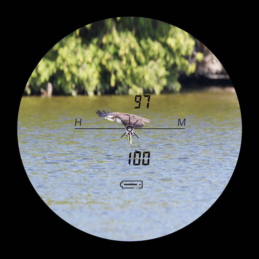 DISCOVERYOPT Hunting/Golf Camouflage Rangefinder 600/800/1200/2000/4000 Yards - Precision and Accuracy of Laser Rangefinder