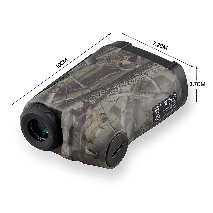 DISCOVERYOPT Hunting/Golf Camouflage Rangefinder 600/800/1200/2000/4000 Yards - Precision and Accuracy of Laser Rangefinder