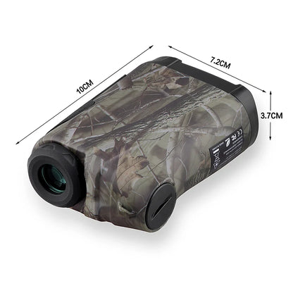 DISCOVERYOPT Hunting/Golf Camouflage Rangefinder 600/800/1200/2000/4000 Yards - Precision and Accuracy of Laser Rangefinder