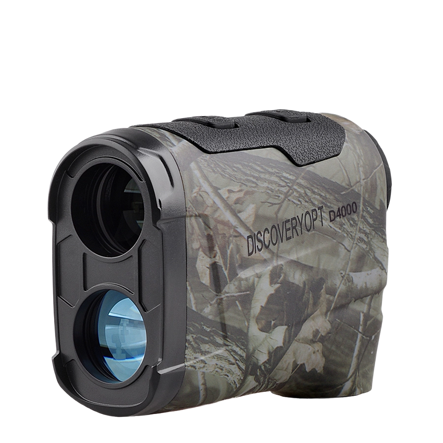 Telêmetro a laser camuflado para caça/golfe DISCOVERYOPT com alcance de 600/800/1200/2000/4000 jardas - Precisão e exatidão de um telêmetro a laser.