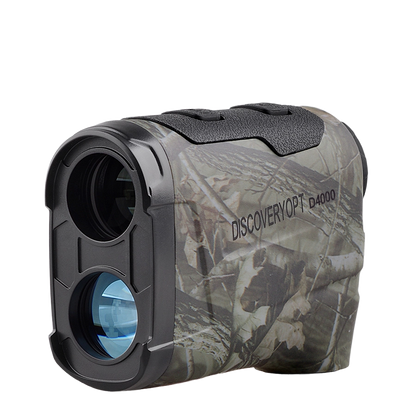Telêmetro a laser camuflado para caça/golfe DISCOVERYOPT com alcance de 600/800/1200/2000/4000 jardas - Precisão e exatidão de um telêmetro a laser.