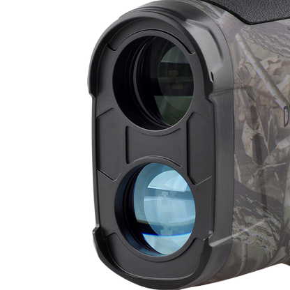 Telêmetro a laser camuflado para caça/golfe DISCOVERYOPT com alcance de 600/800/1200/2000/4000 jardas - Precisão e exatidão de um telêmetro a laser.