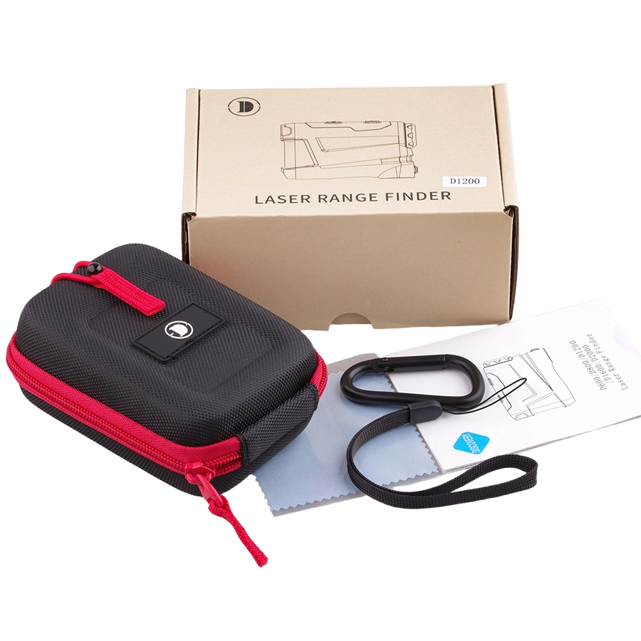 Telêmetro a laser camuflado para caça/golfe DISCOVERYOPT com alcance de 600/800/1200/2000/4000 jardas - Precisão e exatidão de um telêmetro a laser.