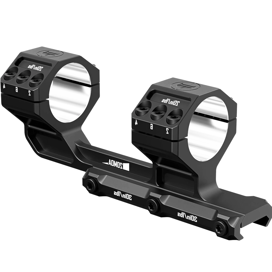 DISCOVERYOPT Heavy Duty Cantilever Scope Mount, 20 MOA, 34mm or 30mm, 1.5 inch