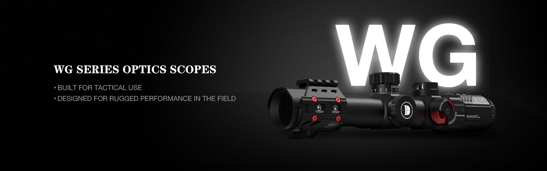 WG TACTICS SERTES OPTICS SCOPES