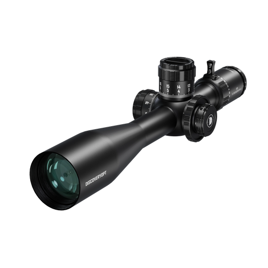 Luneta DISCOVERYOPT XED 6-36X56SFIR FFP-MRAD/MOA-ZERO STOP Diâmetro: 35 mm