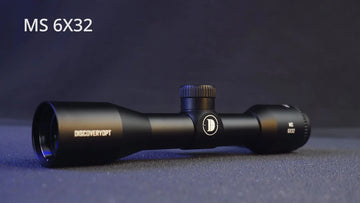  DISCOVERYOPT MS 6X32 Enhanced Shock-Resistant Protective Cover Rifle Scope