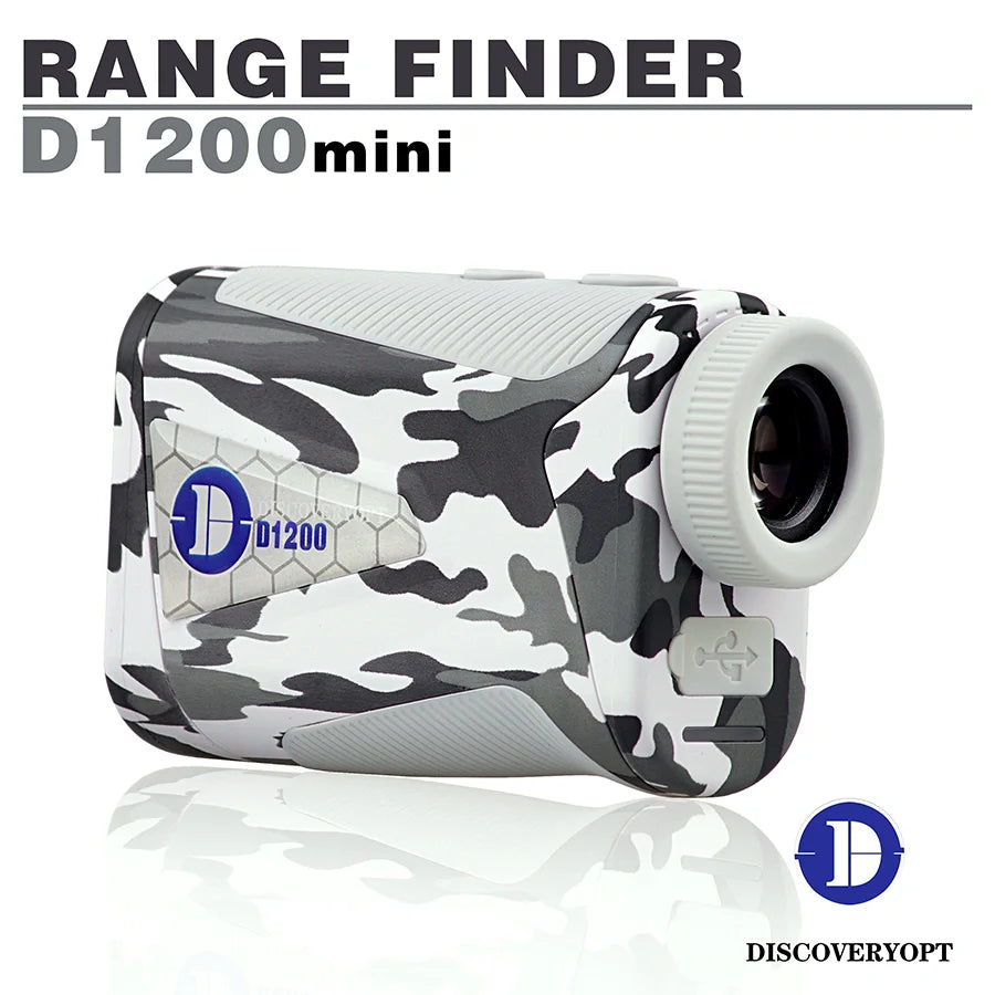 DISCOVERYOPT Hunting/Golf Mini Rangefinder 600/800/1200 Yards - Precision and Accuracy of Laser Rangefinder