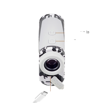 Mini Telêmetro a Laser DISCOVERYOPT para Caça/Golfe 600/800/1200 Jardas - Precisão e Exatidão de um Telêmetro a Laser