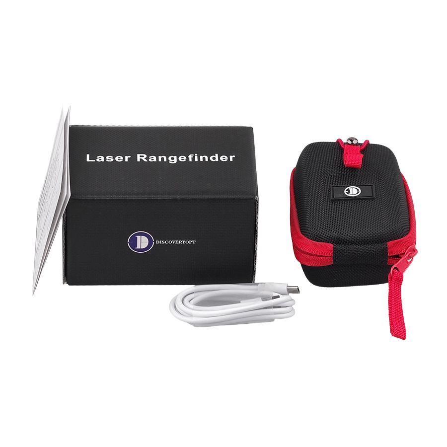 Mini Telêmetro a Laser DISCOVERYOPT para Caça/Golfe 600/800/1200 Jardas - Precisão e Exatidão de um Telêmetro a Laser